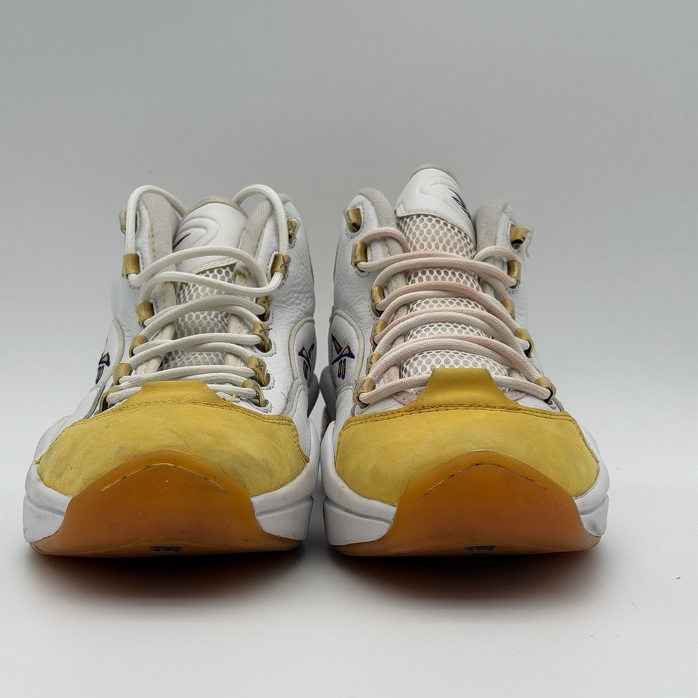 Reebok Question Mid 'Yellow Toe' FX4278 Size 12‎ No Box - Picture 4 of 13